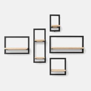 Geometry Wall Shelf Set