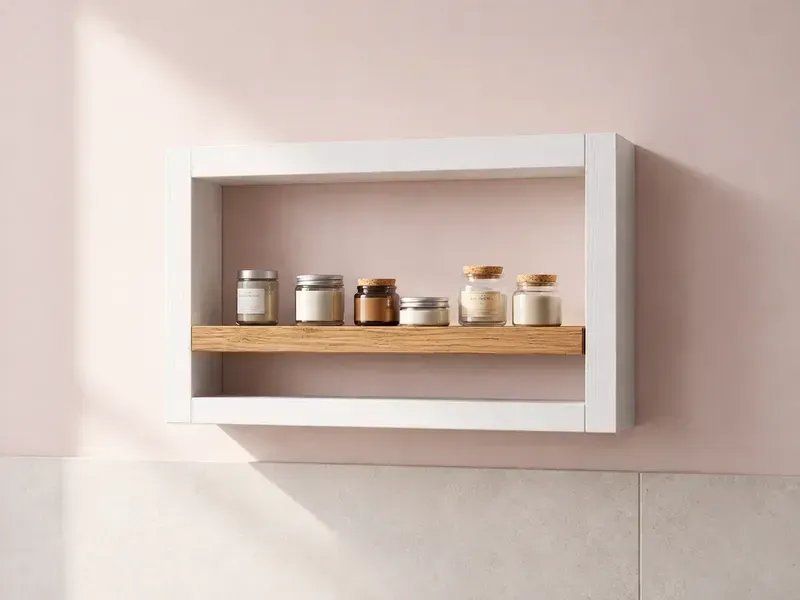 Купити Portal white wall frame shelf від MAIIMO