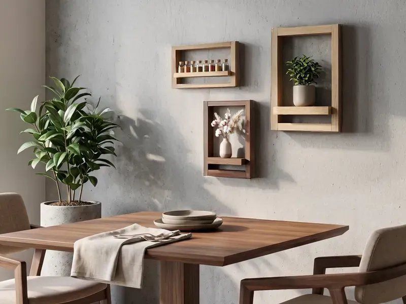 Купити Portal white wall frame shelf від MAIIMO