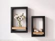 Купити Portal Black Wall Frame Shelf від MAIIMO
