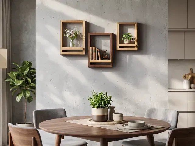 Купити Portal Black Wall Frame Shelf від MAIIMO