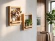 Купити Portal oak wall frame shelf від MAIIMO