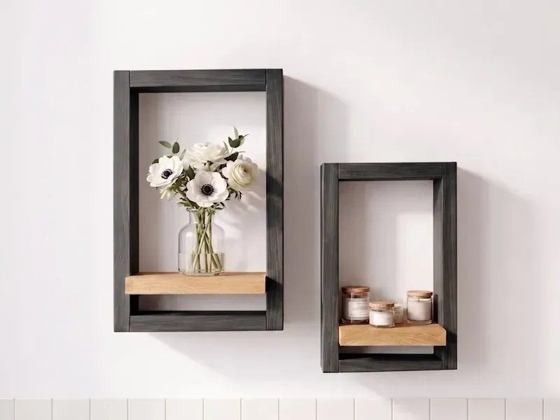 Купити Portal Graphite Wall Frame Shelf від MAIIMO