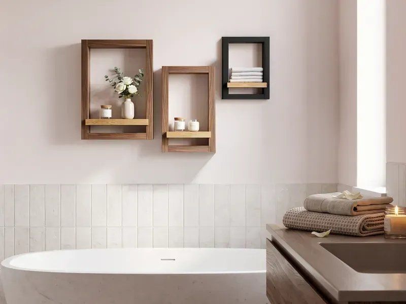 Купити Portal tobacco wall frame shelf від MAIIMO