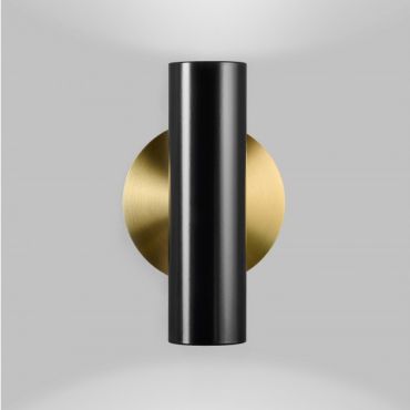 Настінний подвійний світильник Brass