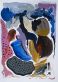 Купити Картина Blue girafe 29.7×21.0 см (А4) від MAIIMO