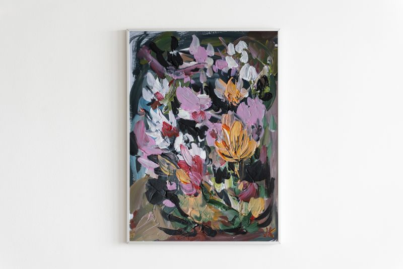 Купити Картина Flower H 29.7×21.0 см (А4) від MAIIMO