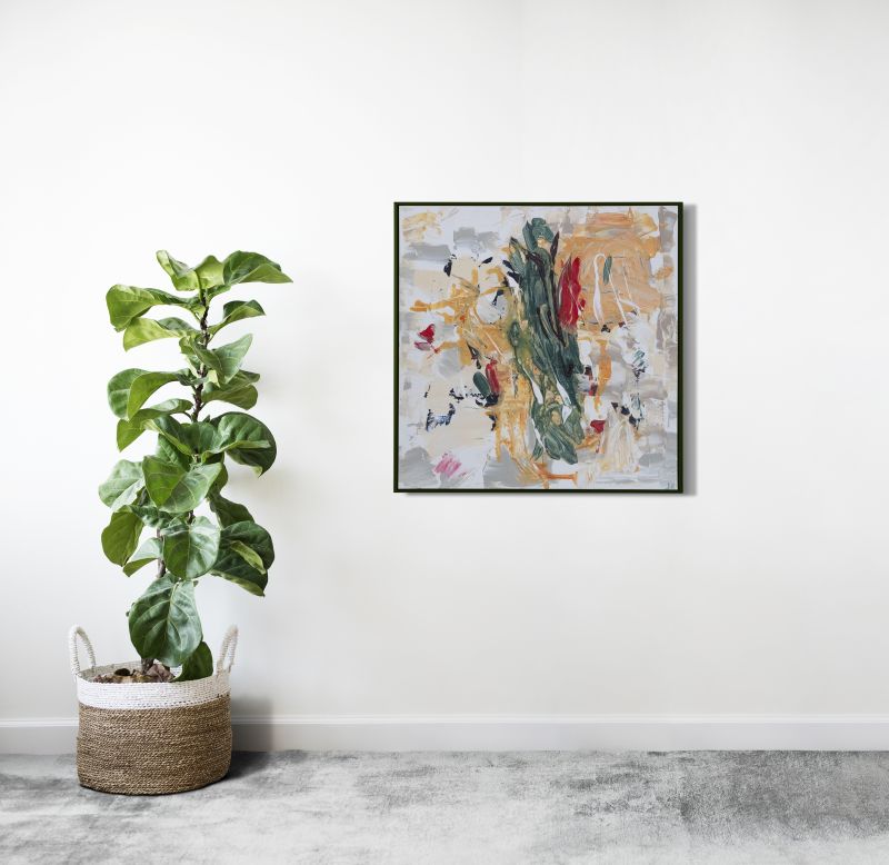 Купити Painting When orchids bloom 40*40 cm від MAIIMO