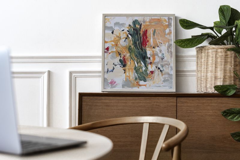 Купити Painting When orchids bloom 40*40 cm від MAIIMO