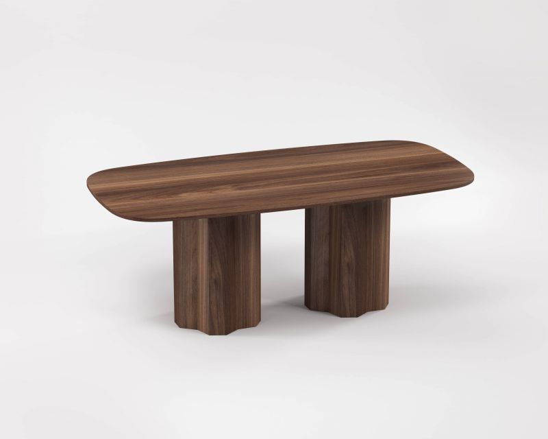 Купити Стіл TRAPEZA OVAL горіх від MAIIMO