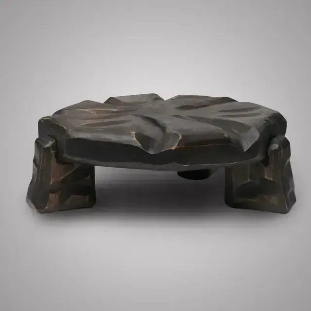 Купити Black Wooden Plant Stand від MAIIMO