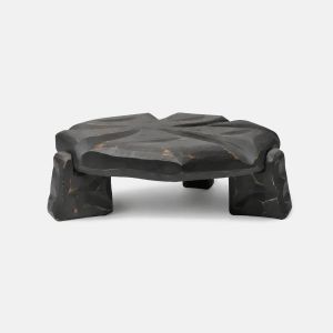 Graphite Wooden Plant Stand