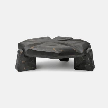 Graphite Wooden Plant Stand