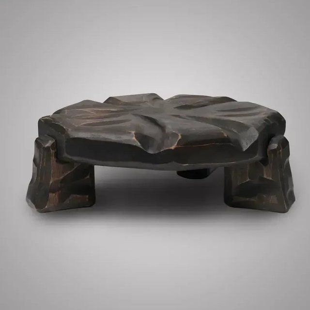 Купити Graphite Wooden Plant Stand від MAIIMO