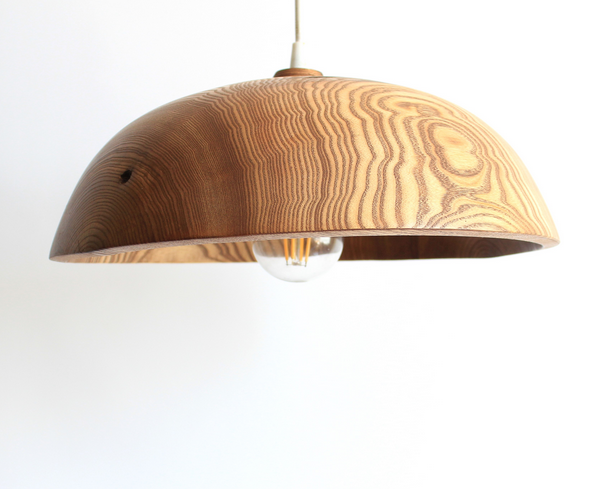 Купити Wooden pendant lamp Trypil Sun від MAIIMO