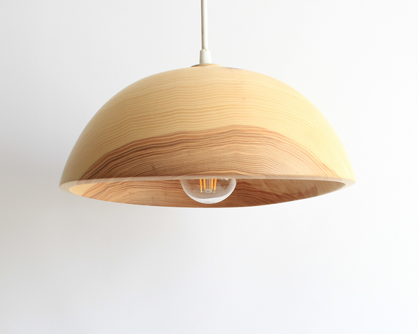 Купити Wooden pendant lamp Trypil Sun від MAIIMO
