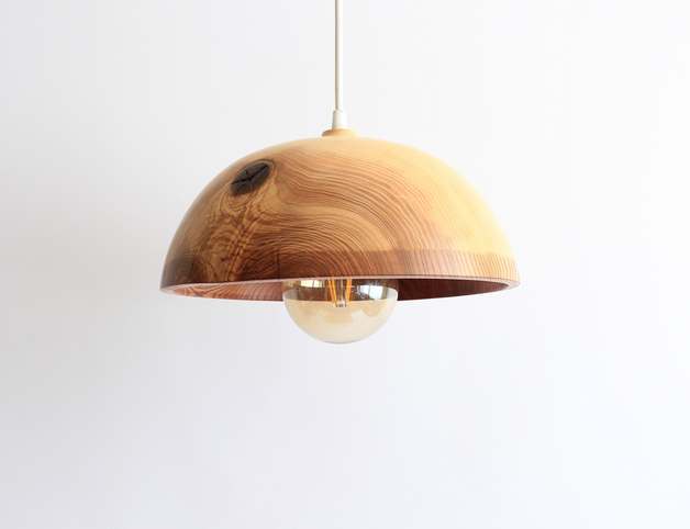 Купити Wooden pendant lamp Trypil Sun від MAIIMO