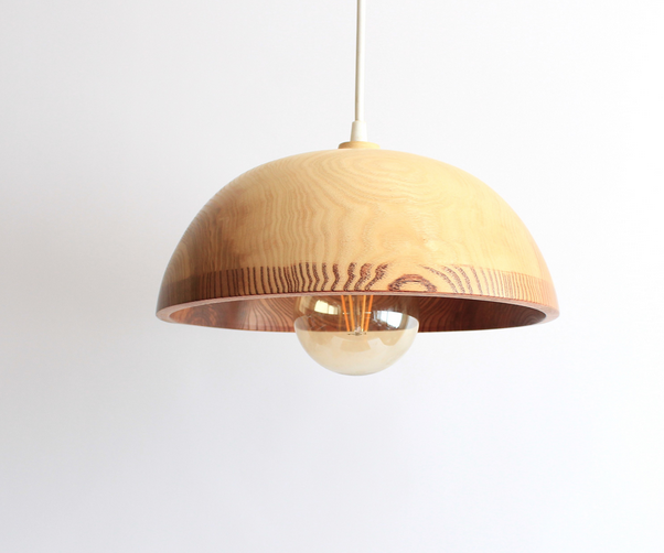 Купити Wooden pendant lamp Trypil Sun від MAIIMO