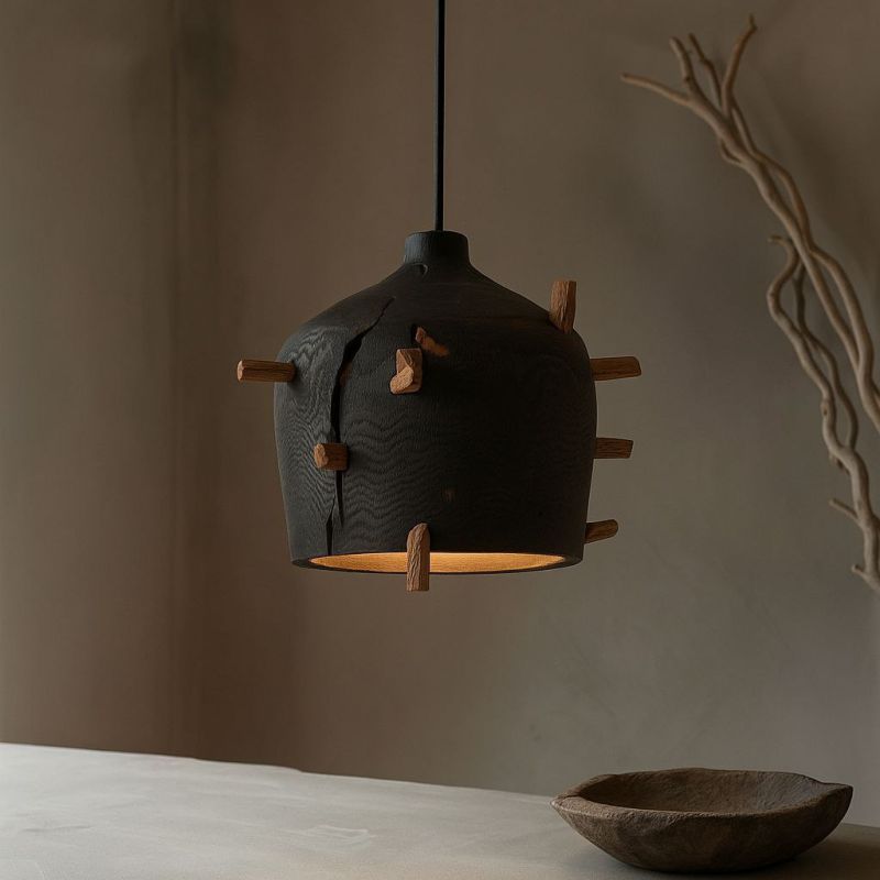 Купити Підвісний світильник з дерева Чумацька Зоря від MAIIMO