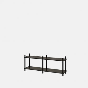 Стелаж Dao #2 чорний 138 х 35 х 55
