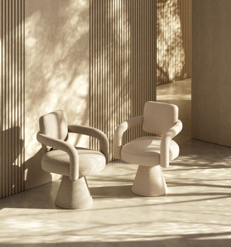 Купити LUNOR Swivel Armchair від MAIIMO