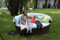 Купити Уличный лаунж диван ОРБИТ с тентом від MAIIMO