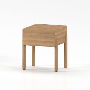 Timber bedside table