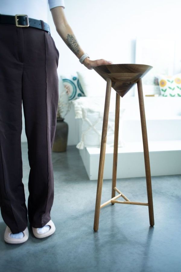 Купити Japandi S brown side table від MAIIMO