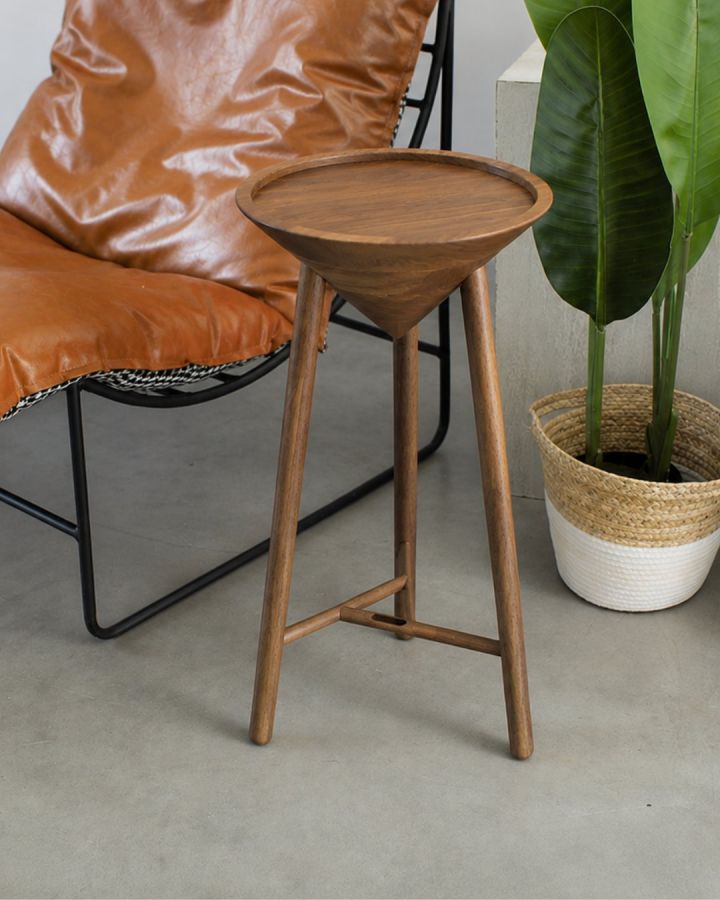 Купити Japandi S brown side table від MAIIMO