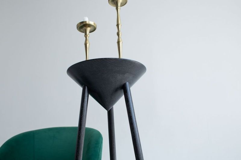 Купити Japandi S dark side table від MAIIMO