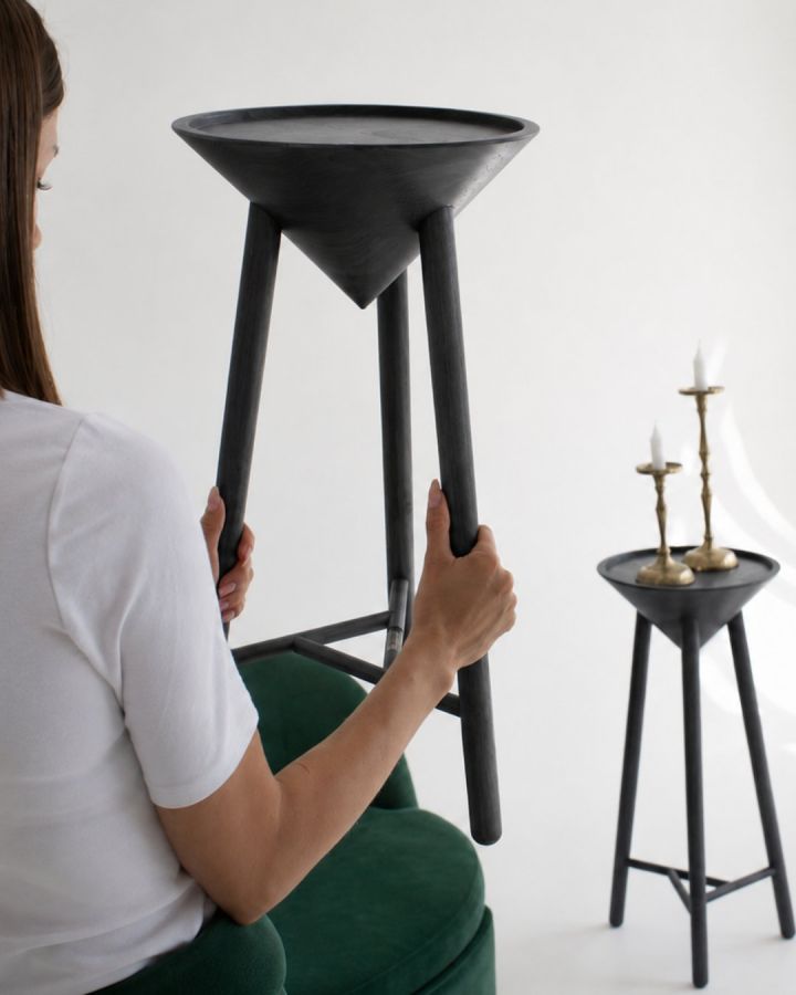 Купити Japandi S dark side table від MAIIMO