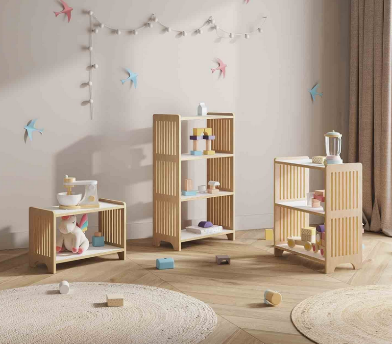 Купити Стелаж для іграшок «PonPon S+M+L» від MAIIMO