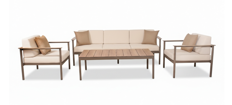 Купити Садовий стіл Атлас журнальний прямокутний з алюмінію від MAIIMO