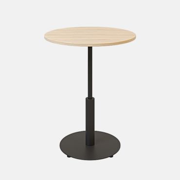 Стіл Round light IBIZA black