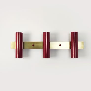 Бра LUNO-3 burgundy