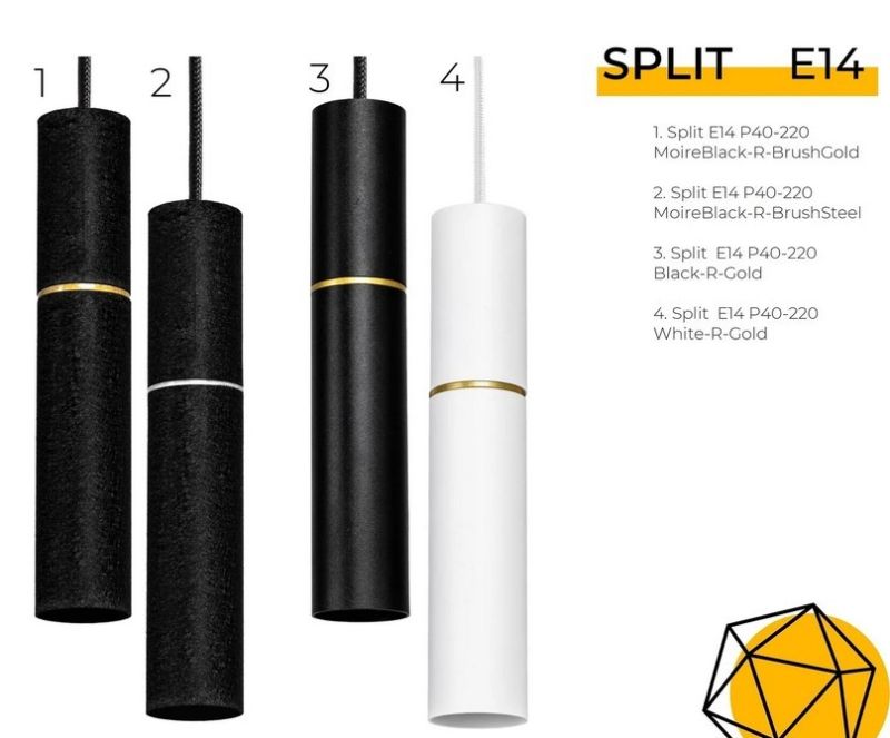 Купити Світильник підвісний Split Е14 P40-220 від MAIIMO