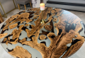 Купити Table wood and epoxy resin Eichewurzel від MAIIMO