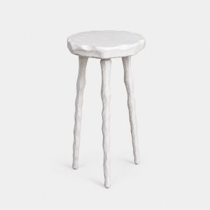 White Wooden Stool