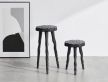 Купити White Wooden Stool від MAIIMO
