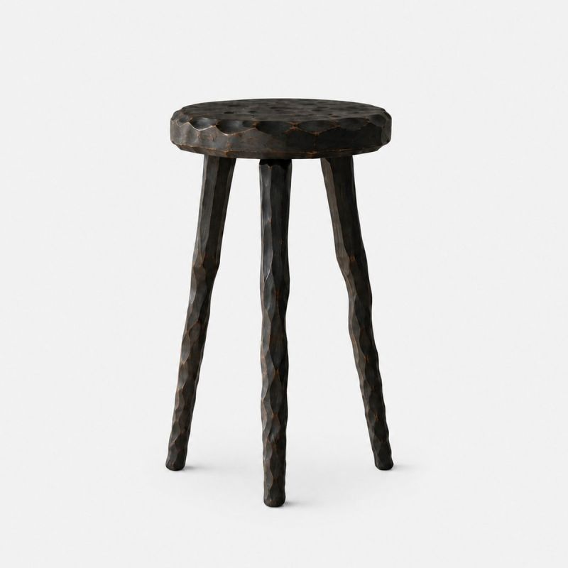 Купити Black Wooden Stool від MAIIMO