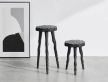 Купити Graphite Wooden Stool від MAIIMO