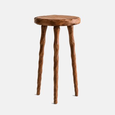 Greek Walnut Wood Stool