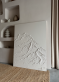 Купити Textured painting of the Mountain panel beige від MAIIMO