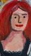 Купити Картина The girl gazes into the future 29.7×21.0 см (А4) від MAIIMO