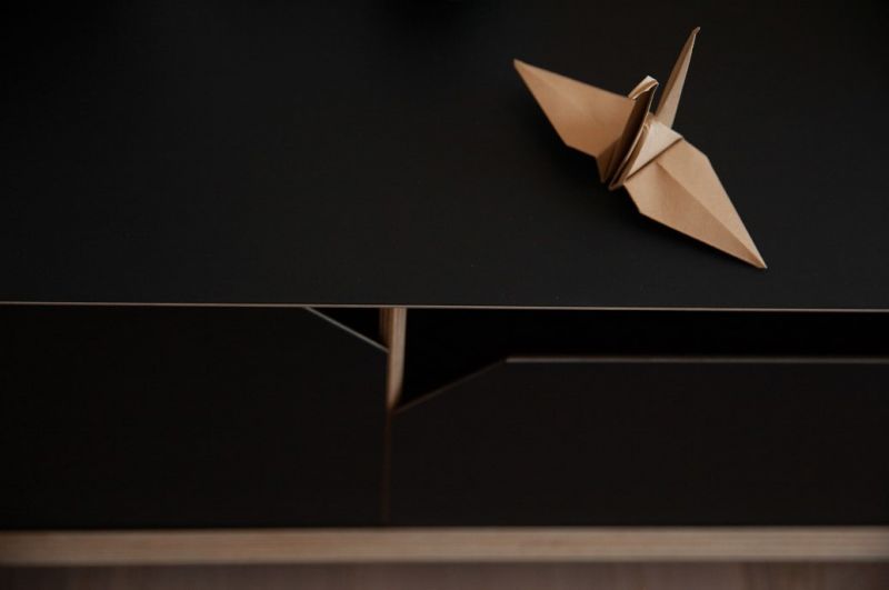 Купити Тумба під ТВ Origami 200 чорна від MAIIMO