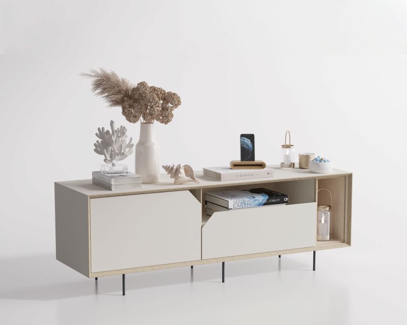 Купити Тумба під ТВ Origami 150 біла від MAIIMO