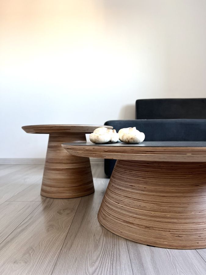 Купити Coffee table CHAMPIGNON black low від MAIIMO