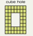 Купити Столик из плитки CUBE HOLE від MAIIMO