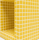 Купити Столик из плитки CUBE HOLE від MAIIMO