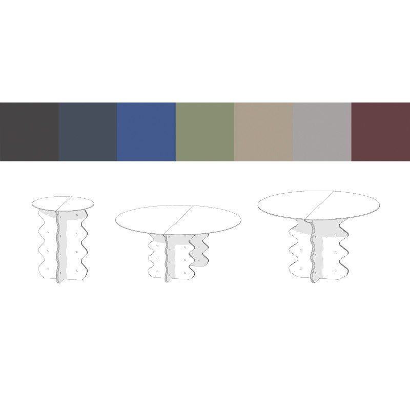 Купити Журнальний столик Medium table «Hvylya» від MAIIMO